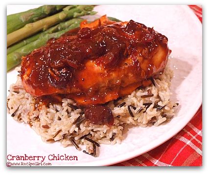 Chicken cranberry recipes